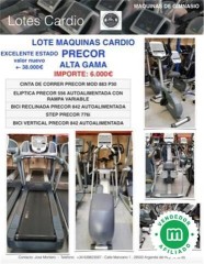 LOTE PRECOR, gimnasio, cinta de correr