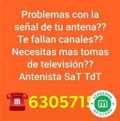 Antenista,  solución , instalaciones 