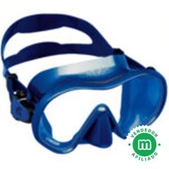 Cressi Máscara F-Dual Azul Metal