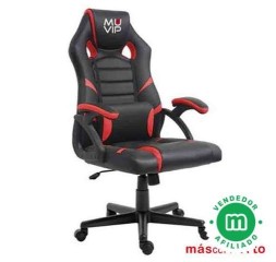 Silla Gaming GM1000 Negro/Rojo MV0264