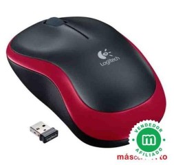 Raton Optico M185 Wireless Rojo