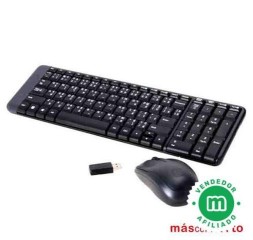 Teclado+Raton MK220 Wireless Negro