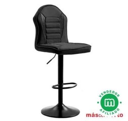 Taburete Gaming Negro VL1364